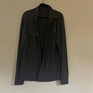 Vuori Men's Dark Gray Shirt Jacket